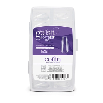 Soft Gel™ Tips - Medium Coffin 160CT